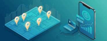 Local SEO strategy visual showing location-based optimization and analytics, delivering SEO services near me.